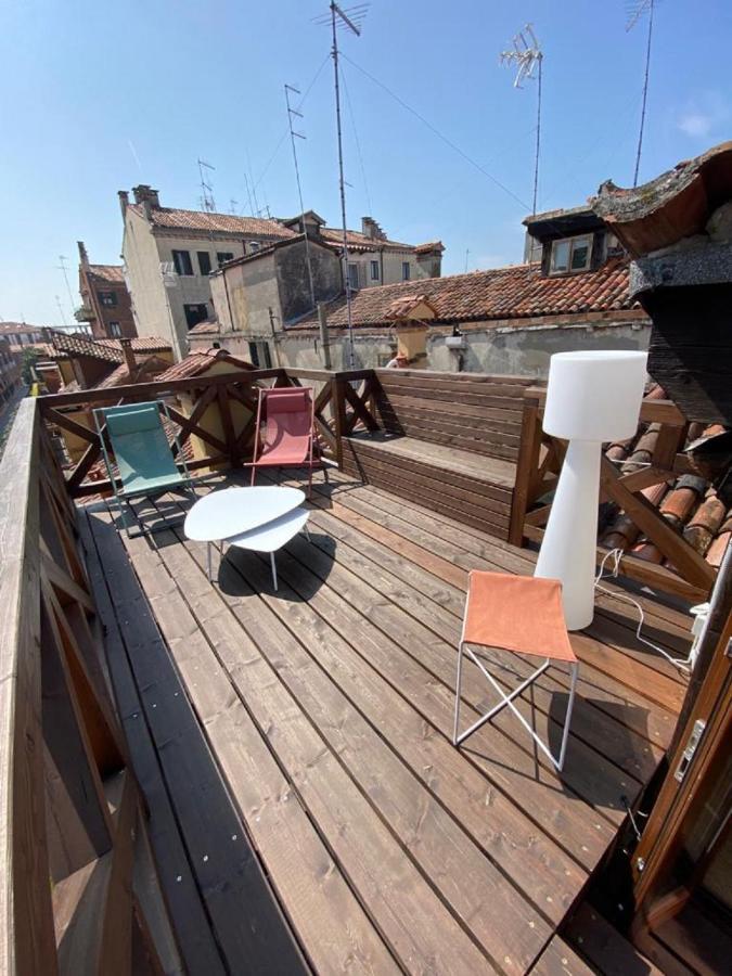 Casa Virginia Direct At The Canal Cannaregio With Own Roof Terrace Wenecja Zewnętrze zdjęcie