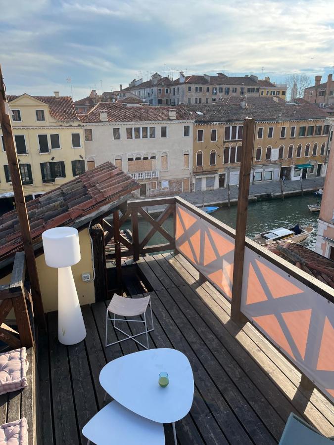Casa Virginia Direct At The Canal Cannaregio With Own Roof Terrace Wenecja Zewnętrze zdjęcie